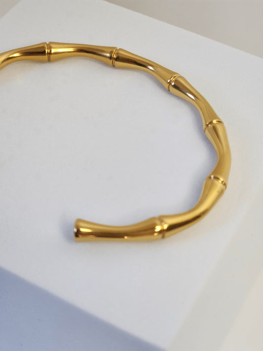 Bamboo Opening Bracelet