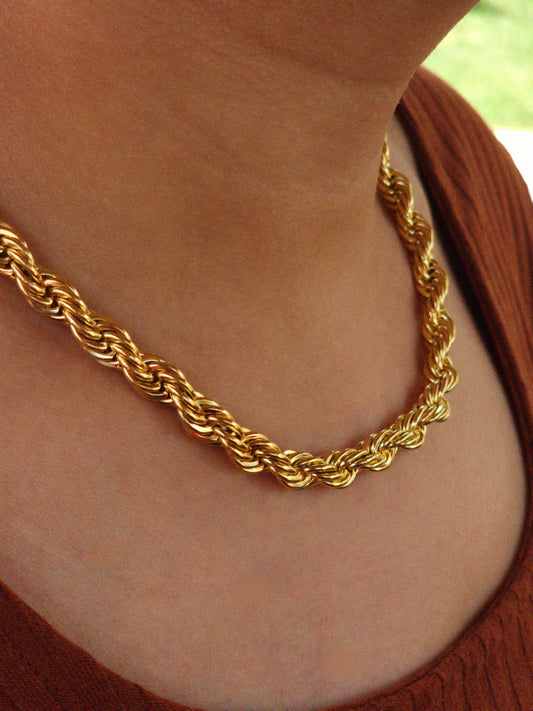 Chunky Twisted Rope Chain