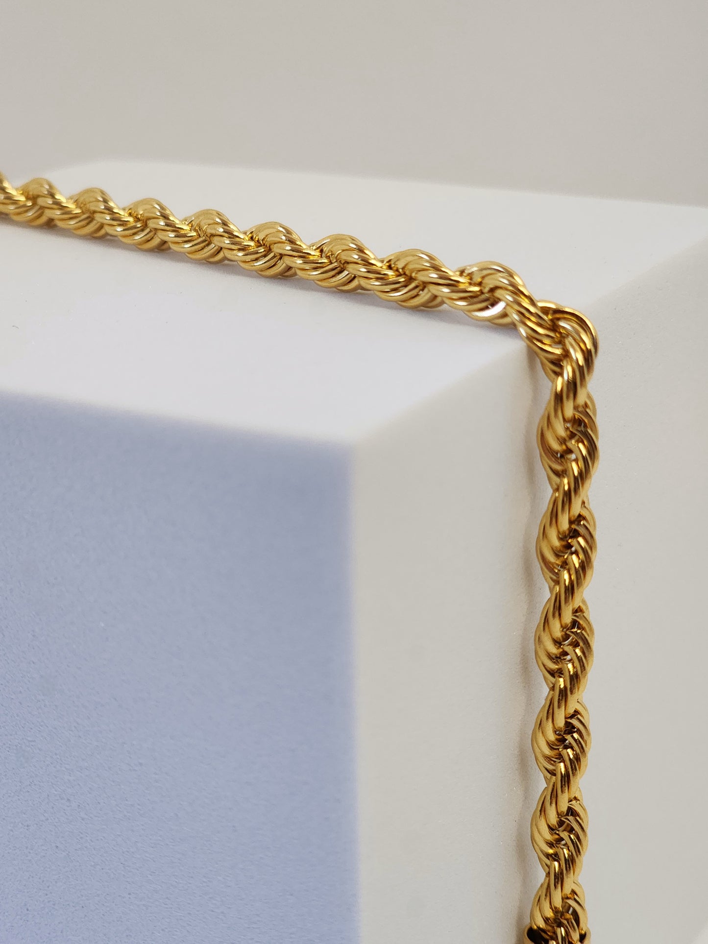 Twisted Rope Chain Bracelet
