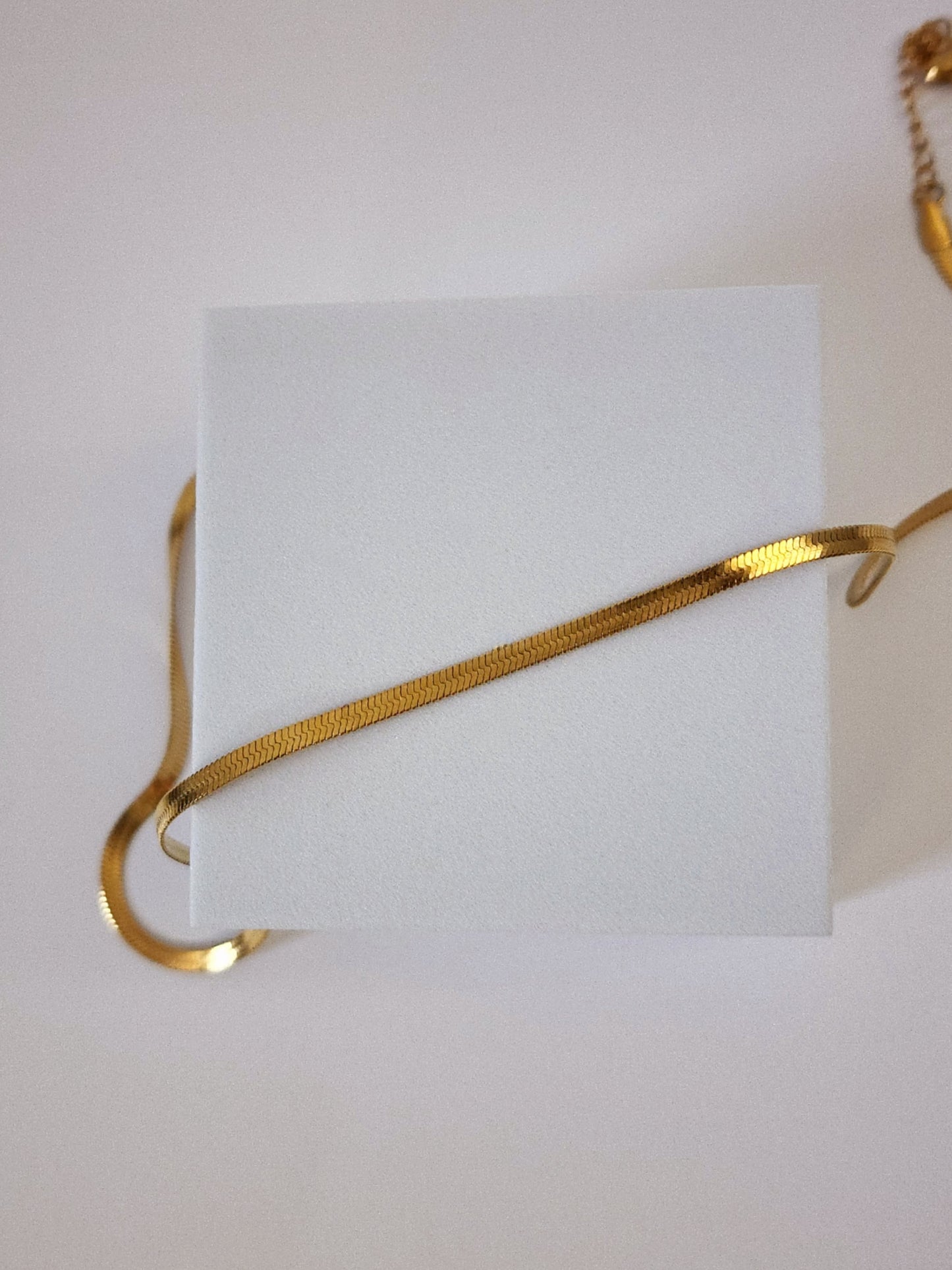 Herringbone Chain Necklace