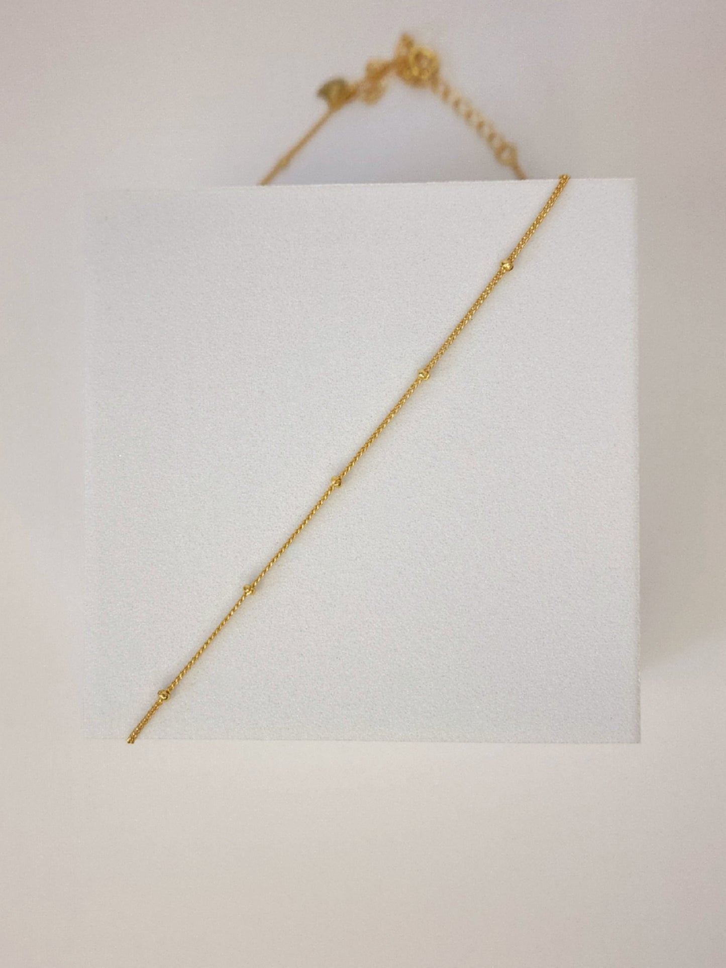 Dainty Beaded Choker Necklace